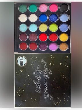 ✨🚀 What’s Your Sign? Eyeshadow Palette – Your Cosmic Glow-Up! 🌟🖤